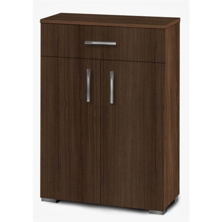 Παπουτσοθήκη 60cm καστανιά