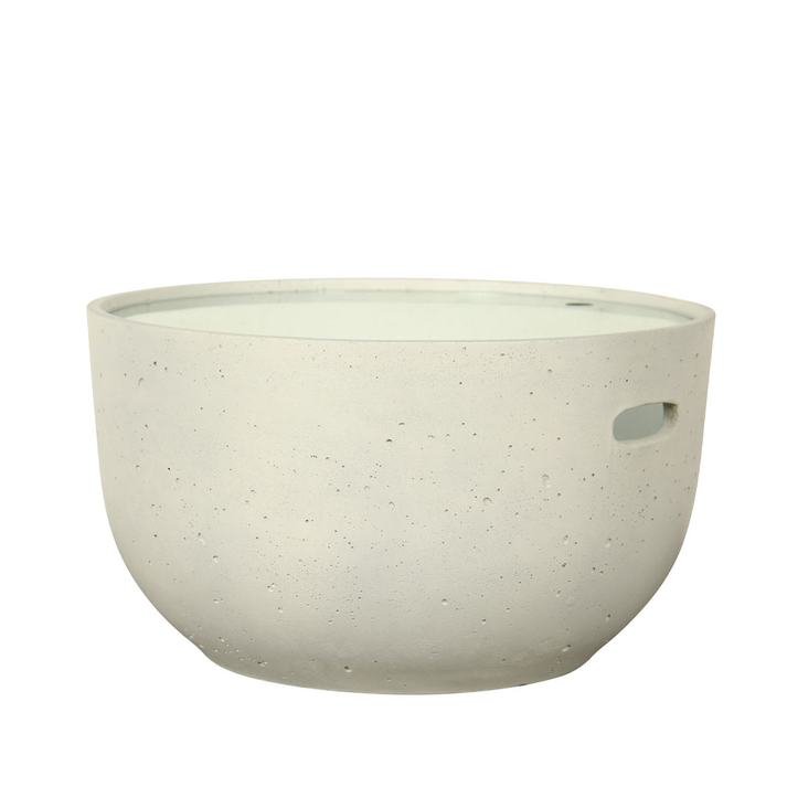 CAP COFFEE TABLE ΓΚΡΙ ΑΝΟΙΧΤΟ 58x58x32