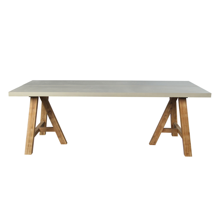 ERESOS ΤΡΑΠΕΖΙ CEMENT ΑΝΟΙΧΤΟ 200x100x76