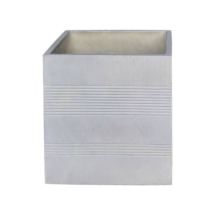 FLOWER POT-11 Σαγρέ Απόχρωση Beige