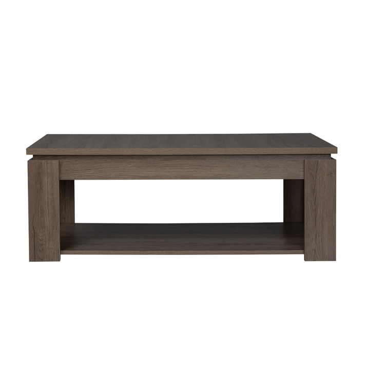 NEO COFFEE TABLE OAK ΣΚΟΥΡΟ 120x60x45