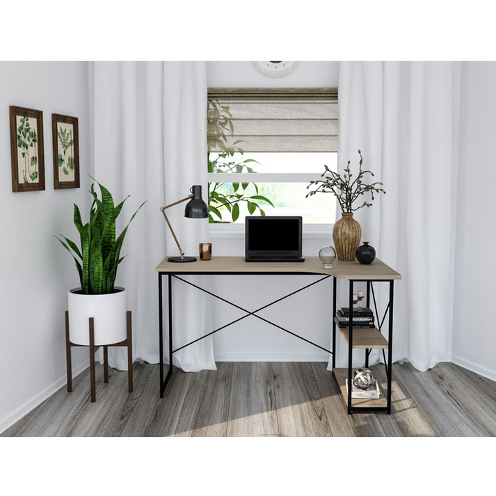 COURSE ΓΡΑΦΕΙΟ SONOMA ΜΑΥΡΟ 120x73x75