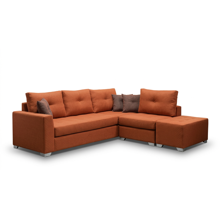 No32 Καναπές Αναστρέψιμη Γωνία 245x210x90cm