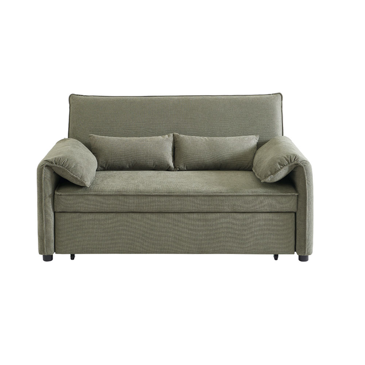 RUBIK ΚΑΝΑΠΕΣ ΚΡΕΒΑΤΙ 3ΘΕΣΙΟΣ ΠΡΑΣΙΝΟ 161x84x92cm