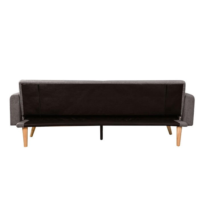 PANTA ΚΑΝΑΠΕΣ ΚΡΕΒΑΤΙ 3ΘΕΣΙΟΣ ΓΚΡΙ ΣΚΟΥΡΟ 210x77x77