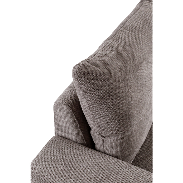 BILL ΚΑΝΑΠΕΣ ΚΡΕΒΑΤΙ ΓΩΝΙΑ ΑΡΙΣΤΕΡΗ TAUPE 241x173x94