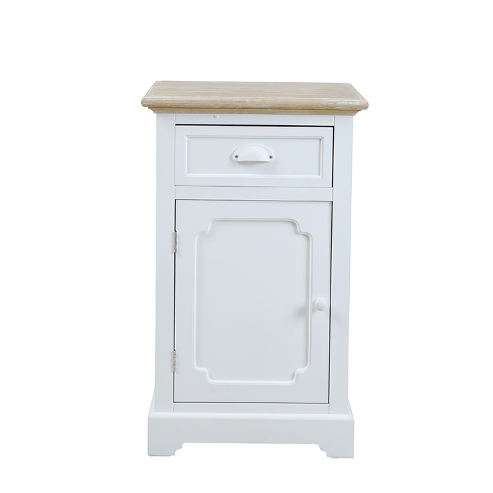 KIMOLOS ΚΟΜΟΔΙΝΟ 1ΠΟΡΤΑ 1ΣΥΡΤΑΡΙ ΛΕΥΚΟ ΦΥΣΙΚΟ 43x35x71
