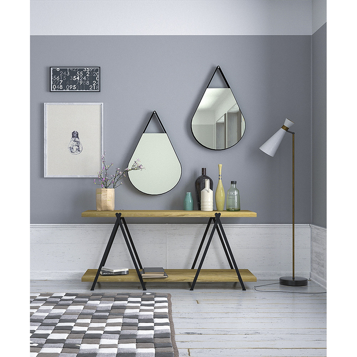ALPHA ΚΟΝΣΟΛΑ WHITE WASHED 154x51x76