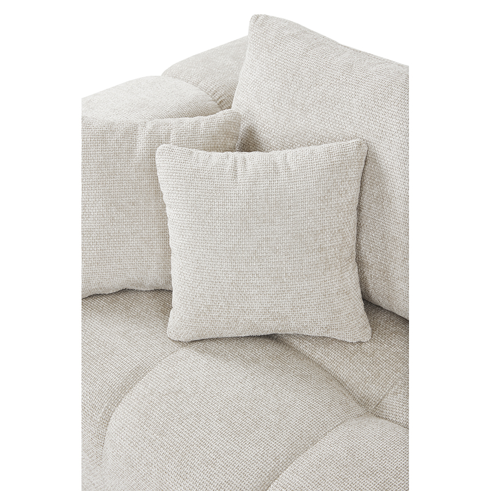 TOMOS ΚΑΝΑΠΕΣ ΓΩΝΙΑ ΑΡΙΣΤΕΡΗ BEIGE LEGASY 15 298x200x85cm