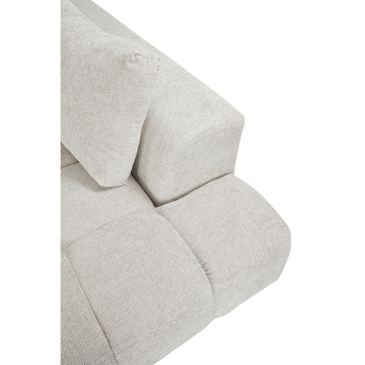 TOMOS ΚΑΝΑΠΕΣ ΓΩΝΙΑ ΑΡΙΣΤΕΡΗ BEIGE LEGASY 15 298x200x85cm