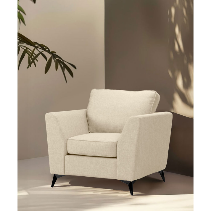 Boel Πολυθρόνα Beige Bergamo 24 96x86x92cm