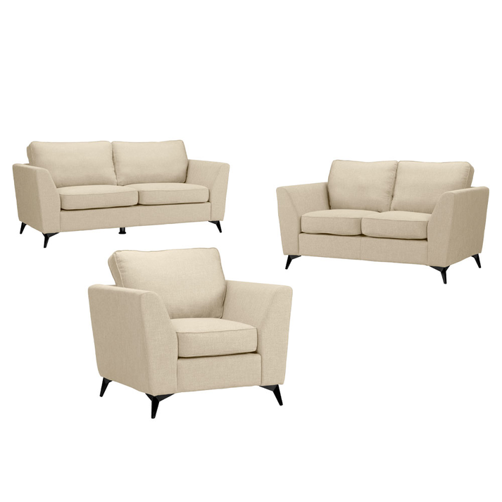 Boel Πολυθρόνα Beige Bergamo 24 96x86x92cm