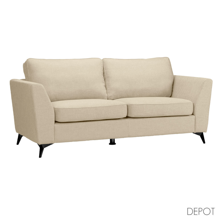 BOEL ΚΑΝΑΠΕΣ 3ΘΕΣΙΟΣ BEIGE BERGAMO 24 200x86x92cm