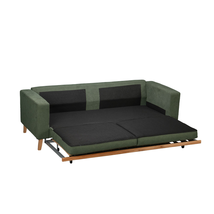 LUSSO ΚΑΝΑΠΕΣ ΚΡΕΒΑΤΙ 3ΘΕΣΙΟΣ ΛΑΔΙ LINO 77 218x85x87cm