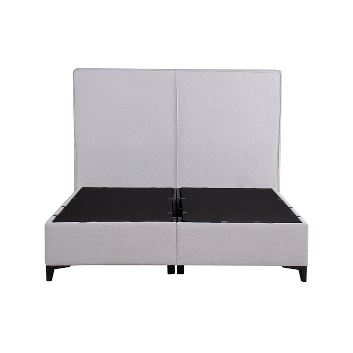 MORE ΚΡΕΒΑΤΙ ΜΕ ΑΠΟΘΗΚ. ΧΩΡΟ (ΓΙΑ ΣΤΡΩΜΑ 160x200cm) WHITE SMOOTH 07-957 207x160x120