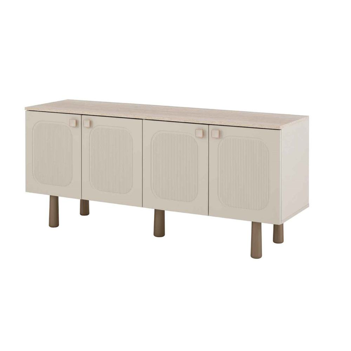 Yuva Wooden Display Cabinet 180x50x80 cm