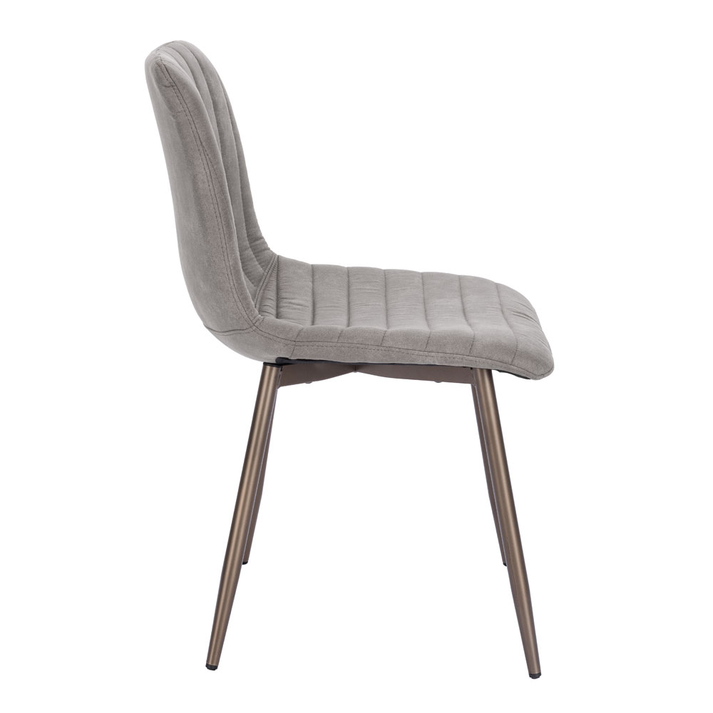 STRIPES ΚΑΡΕΚΛΑ ΓΚΡΙ GUNMETAL 48x56x80