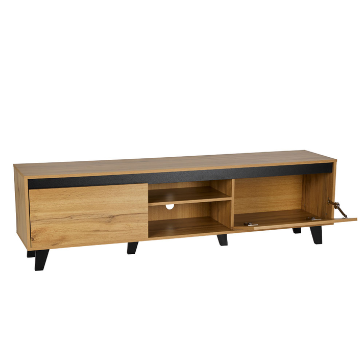 ARABICA TV STAND SONOMA ΜΑΥΡΟ 170x38x49
