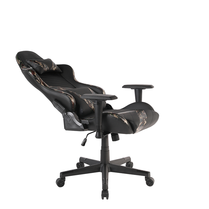 DYSKORD ΚΑΡΕΚΛΑ GAMING ΓΡΑΦΕΙΟΥ ΜΑΥΡΟ ΜΕ PATTERN 50x74x137