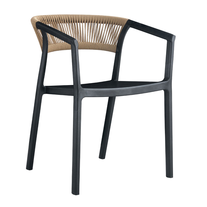 CONCORD ΚΑΡΕΚΛΑ ΜΑΥΡΟ LATTE 55.5x53.5x76