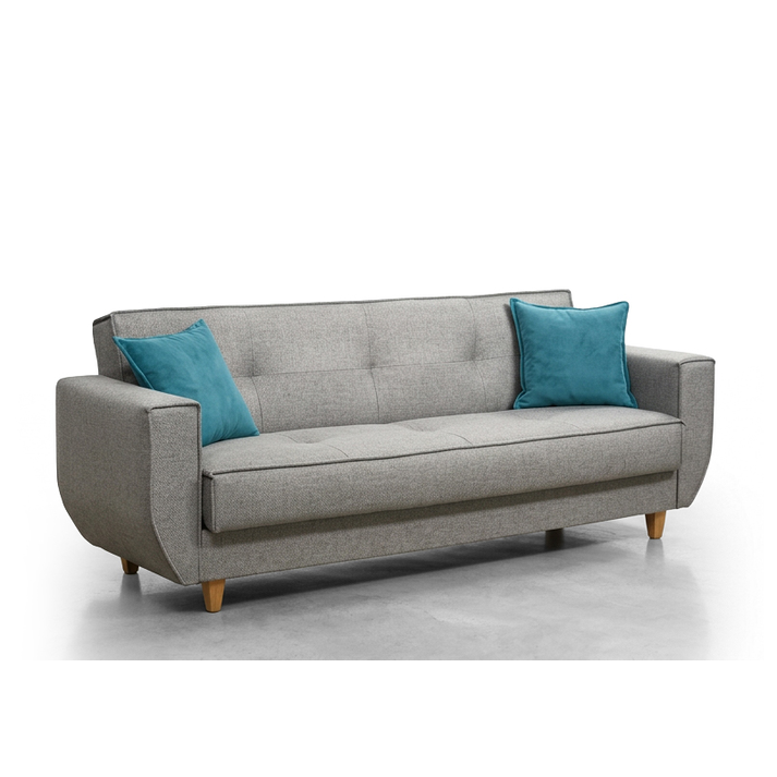 8018 Τριθέσιος Καναπές - Κρεβάτι 220x90cm