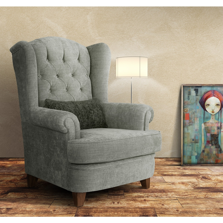 Μπερζέρα Καπιτονέ 88x82xH113cm