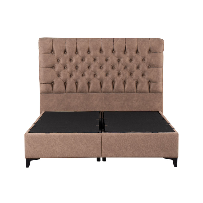 CHESTER ΚΡΕΒΑΤΙ ΜΕ ΑΠΟΘΗΚ. ΧΩΡΟ (ΓΙΑ ΣΤΡΩΜΑ 160x200cm) PURO 14-619 223x160x138