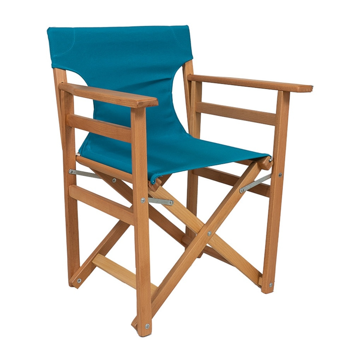 Πολυθρόνα Σκηνοθέτη Ελληνικής Κατασκευής Οξιά / Ύφασμα Επιλογής 63x55xH83cm