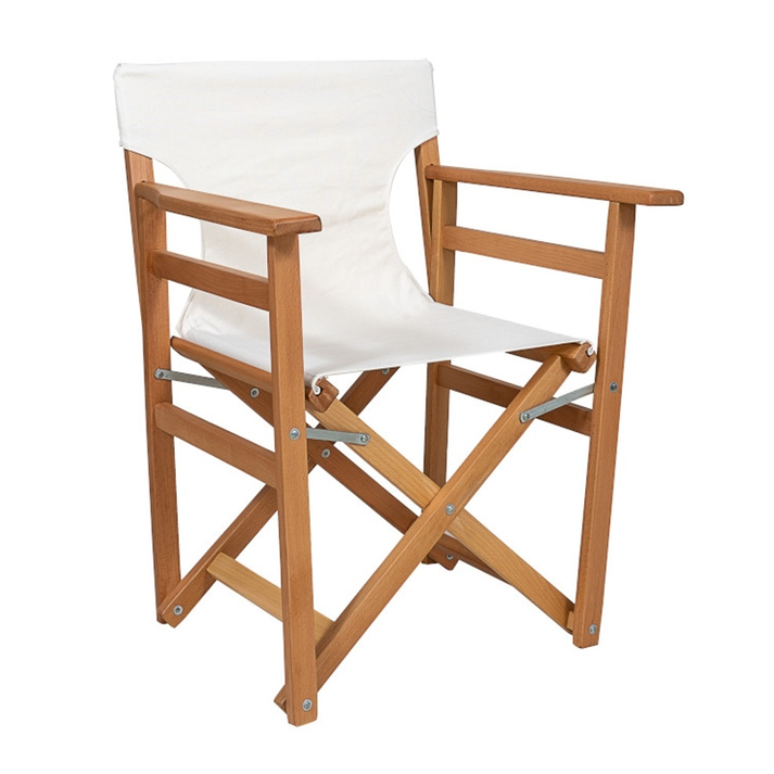 Πολυθρόνα Σκηνοθέτη Ελληνικής Κατασκευής Οξιά / Ύφασμα Επιλογής 63x55xH83cm