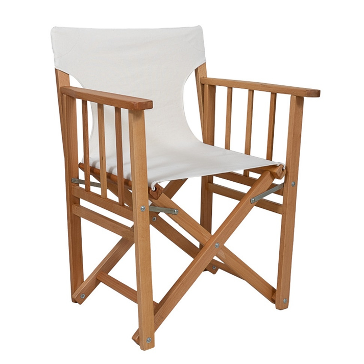 Πολυθρόνα Σκηνοθέτη Ελληνικής Κατασκευής Οξιά / Ύφασμα Επιλογής 63x55xH83cm