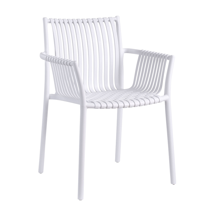 Πολυθρόνα Zanett λευκό 59 x 56 x 82
