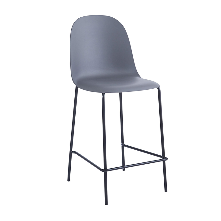 Σκαμπό Mango-Bar Γκρι 45 x 51 x 100