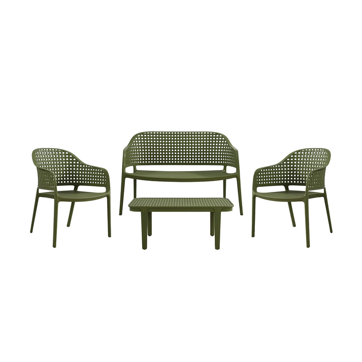 Πολυθρόνα CUBA-L λαδί 66 x 67 x 82