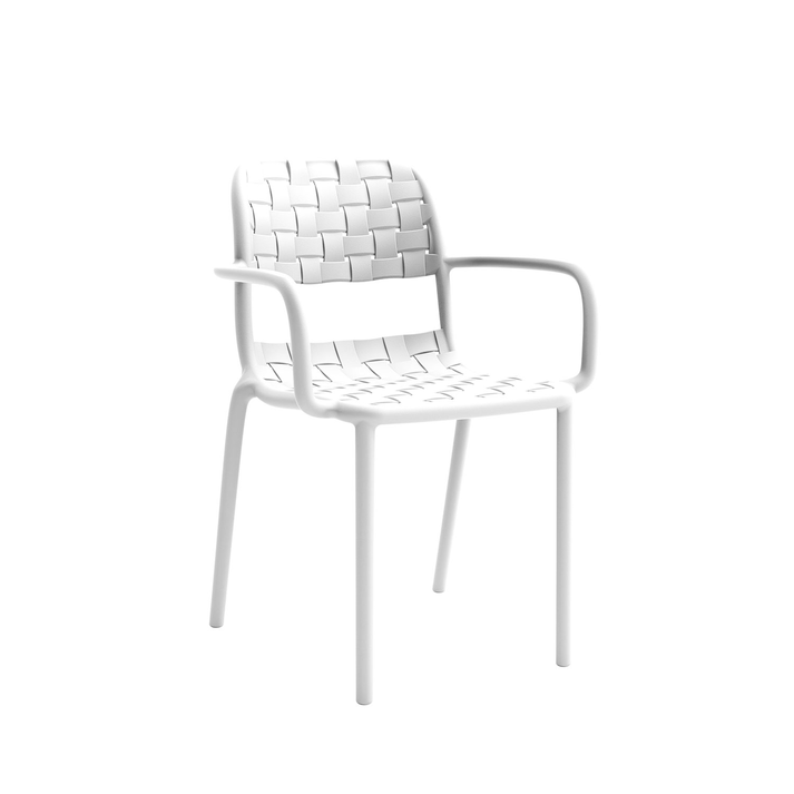 Πολυθρόνα Tonic λευκό 55 x 57 x 82