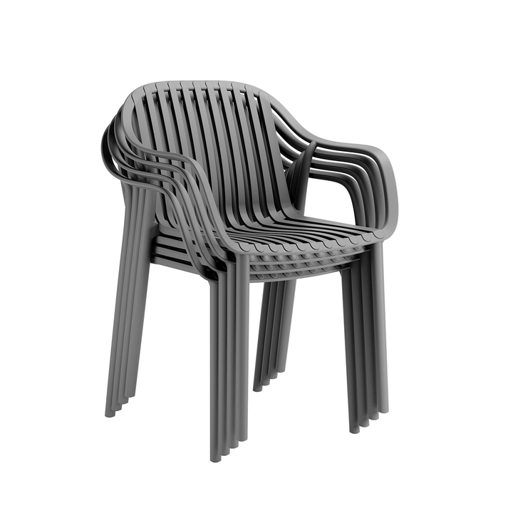 Καρέκλα Luaz γκρι 54 x 60 x 83