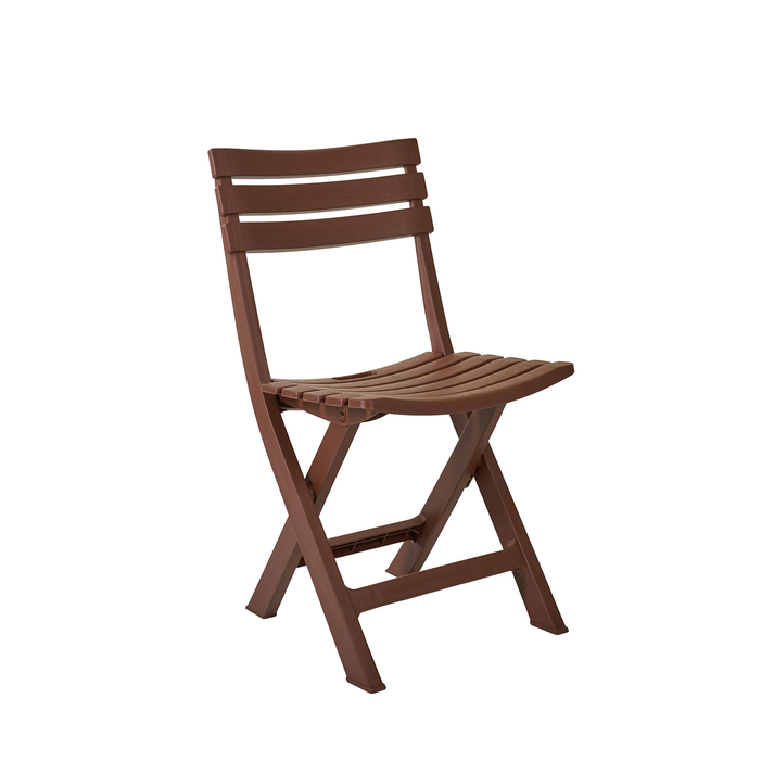 Καρέκλα Flora καφέ 41.5 x 47 x 76