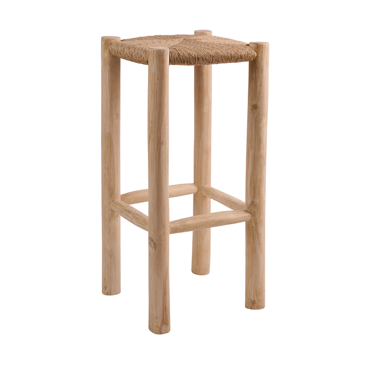 Σκαμπό Cazoo Φυσικό 35 x 35 x 76