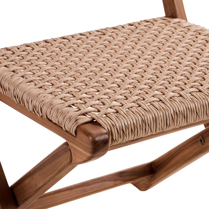 Αναδιπλούμενη Καρέκλα GORDON φυσικό 50 x 58 x 86