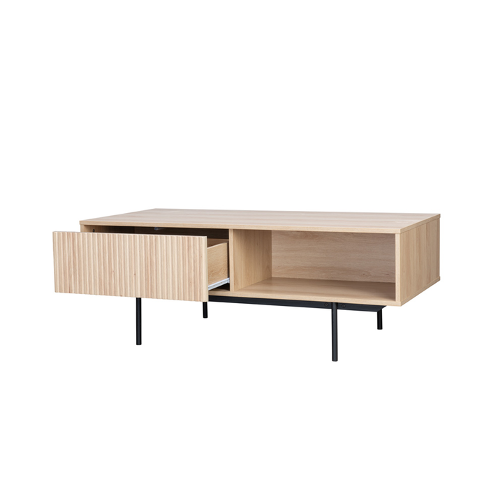 RIGOTE COFFEE TABLE 1ΣΥΡΤΑΡΙ SONOMA ΜΑΥΡΟ 120x59x45