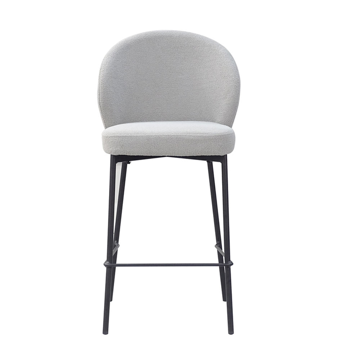 LUNE ΣΚΑΜΠΟ BAR ΓΚΡΙ 48x53.5x95.5