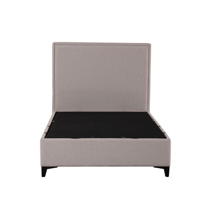 FRAME ΚΡΕΒΑΤΙ ΜΕ ΑΠΟΘΗΚ. ΧΩΡΟ (ΓΙΑ ΣΤΡΩΜΑ 120x200cm) BEIGE 16-854 208x127x121