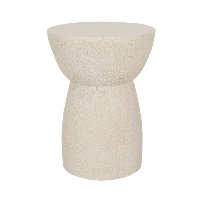 ARION SIDE TABLE BEIGE 40x40x54