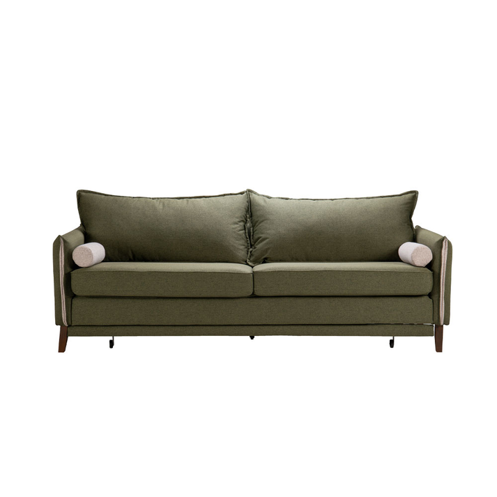 COMMODO ΚΑΝΑΠΕΣ ΚΡΕΒΑΤΙ 3ΘΕΣΙΟΣ ΛΑΔΙ ΓΚΡΙ 230x81x88