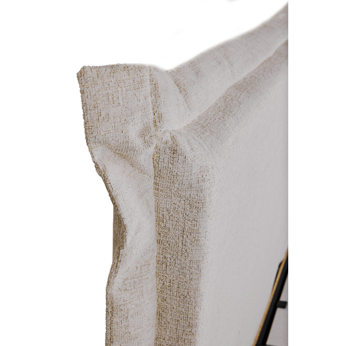 LONGWAVE ΚΡΕΒΑΤΙ ΜΕ ΑΠΟΘΗΚ. ΧΩΡΟ (ΓΙΑ ΣΤΡΩΜΑ 160x200cm) OFF WHITE 06-900 207x180x140