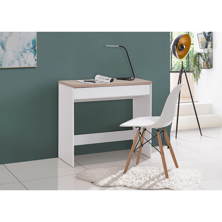 PRACTICO ΓΡΑΦΕΙΟ 1ΣΥΡΤΑΡΙ ΛΕΥΚΟ ΦΥΣΙΚΟ 80x40x76