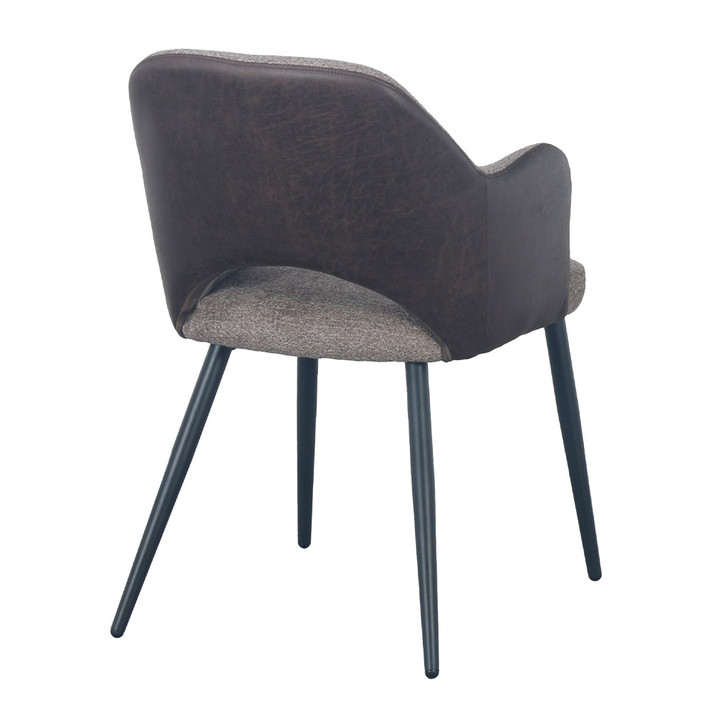 ASCOT ΚΑΡΕΚΛΑ ΚΑΦΕ ΣΚΟΥΡΟ 60x63.5x79