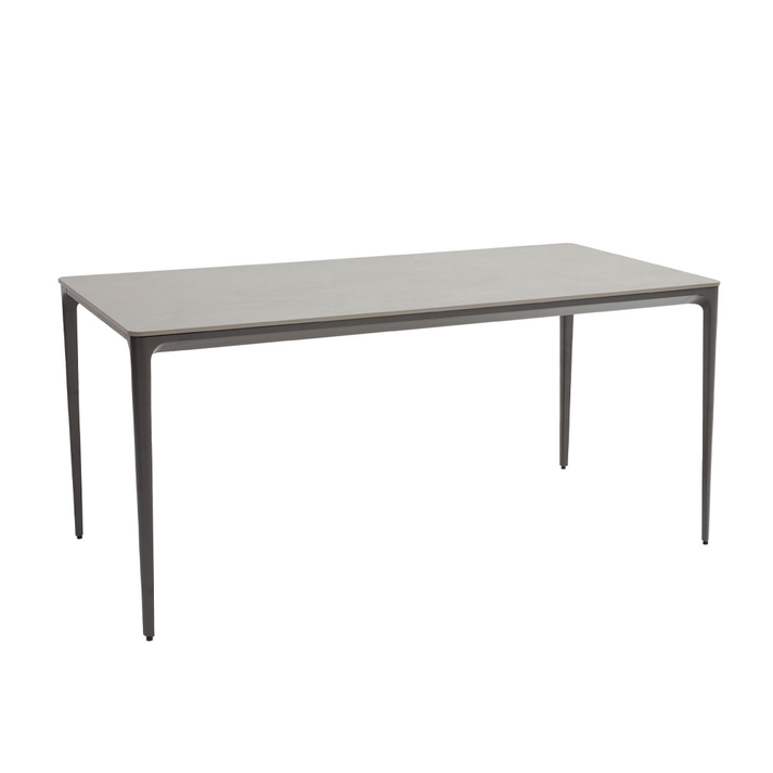 BATON ΤΡΑΠΕΖΙ ΓΚΡΙ ΣΚΟΥΡΟ 160x80x75