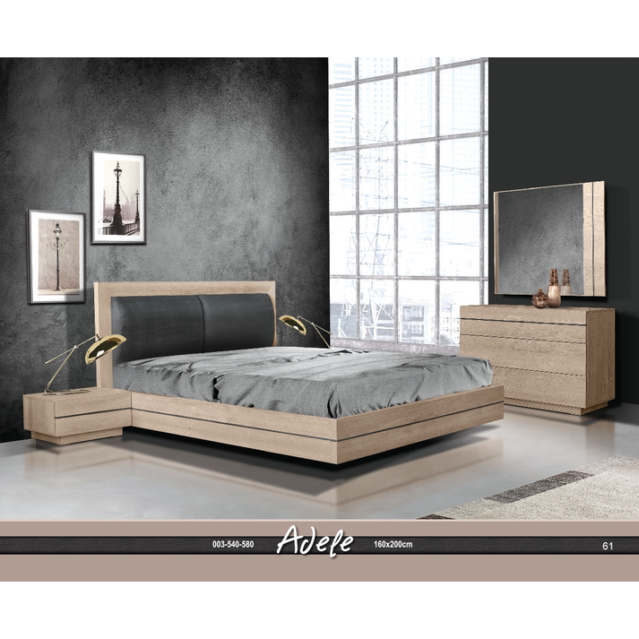 Adele Σύνθεση Κρεβατοκάμαρας 5 τεμαχίων Ελληνικής Κατασκευής 160*200cm