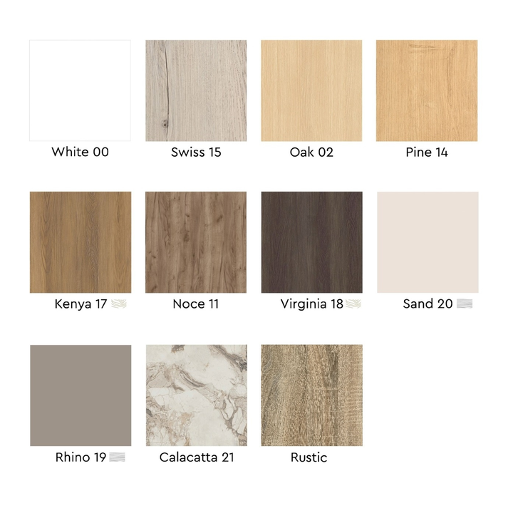 Έπιπλο Τηλεόρασης με 3 Ράφια και Ροδάκια Ελληνικής Κατασκευής 150x35xH55cm ALN