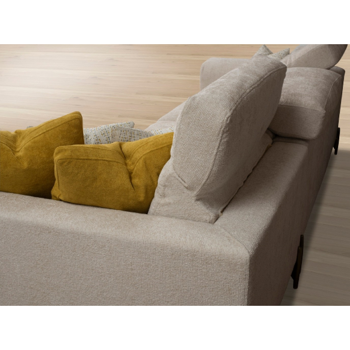 Anthia Καναπές Γωνία 290x100-230cm